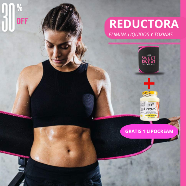 FAJA SUNSET REDUCTORA+LIPO CREAM DE REGALO 🎁