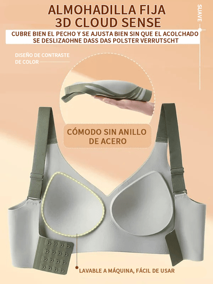 BRA PUSH UP SIN AROS-LIFTING ANTIFLACIDEZ  PROMO 2 X1