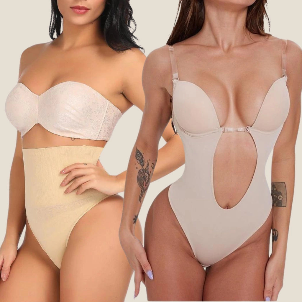 PACK OMARA | BODY INVISIBLE +BRAGA REDUCTORA COLALESS